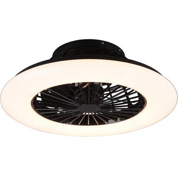 LED Plafondlamp met Ventilator - Plafondventilator - Trion, Ophalen of Verzenden, Nieuw, Kunststof, Overige fittingen