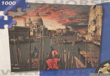 Puzzel - Venetië - 1000 stukjes (Wild Horse), Verzenden, Nieuw