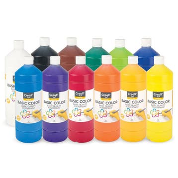Creall plakkaatverf set 12 kleuren  van €69,99 voor €35,00, Ophalen of Verzenden, Nieuw