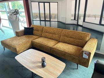 SHOWROOM OPRUIMING – (HOEK)BANKEN MET ENORME KORTING!, 250 tot 300 cm, Metaal, Minder dan 75 cm, Hoekbank