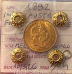 Oostenrijk. Franz Joseph I. 4 Florins/10 Francs 1892 /