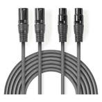 XLR kabel | V  M | Nedis | 3 meter, Verzenden, Nieuw