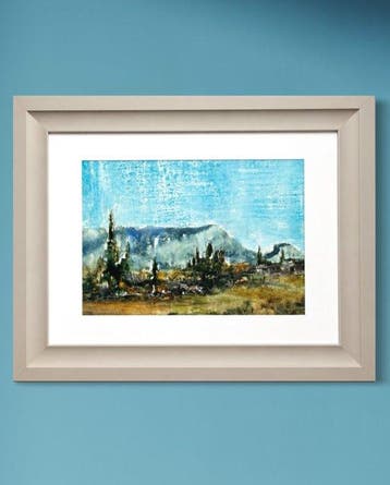 Eugène Eechaut (1928-2019) - “Forêt de Saoû” - Framed