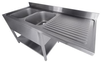 700 Spoeltafel Bodem Met Uitsp. Vaatwasser Demontabel 2 Link, Ophalen of Verzenden, Nieuw in verpakking