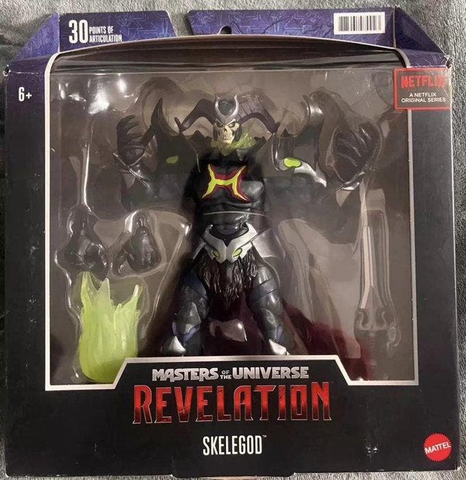 Mattel - Mattel Masters of the Universe Revelation Skelegod, Verzamelen, Film en Tv