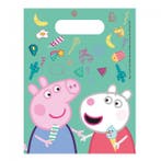 Peppa Pig Uitdeelzakjes (6st), Hobby en Vrije tijd, Feestartikelen, Ophalen of Verzenden, Nieuw
