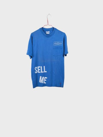 Hanes T-shirts Heren maat L Blauw Vintage, Ophalen of Verzenden, Nieuw