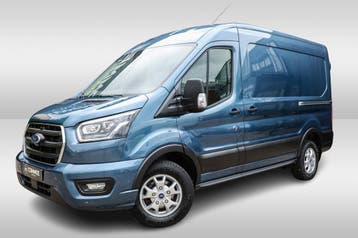 Ford Transit L2H2 | Financial Lease voor 288 p/mnd, Stof, Gebruikt, Zwart, Overige carrosserieën