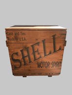 Koeler - Hout - Shell-promotionele koelbox