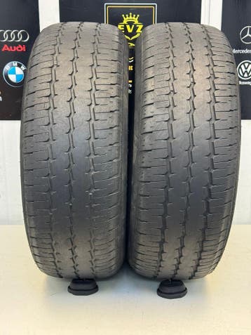 2 stuks 215/65R16LT zomerbanden Maxtrek MK700 16 inch, Auto-onderdelen, Banden en Velgen, 16 inch, Band(en), Zomerbanden, Gebruikt
