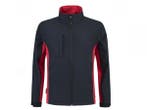 Veiling - 2x Tricorp Softshell jas maat XXL blauw/rood, Nieuw