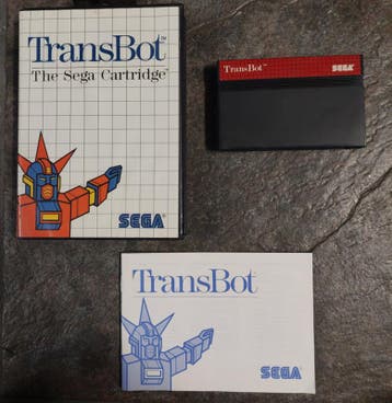 Transbot the sega cartridge (Sega tweedehands game), Ophalen of Verzenden, Zo goed als nieuw