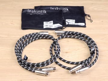 Inakustik Referenz NF-1603 audio interconnects XLR 1,0 metre, Audio, Tv en Foto, Audiokabels en Televisiekabels, Ophalen of Verzenden