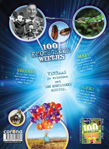 100 Knotsgekke weetjes / 100 Weetjes 9789461751607, Verzenden, Gelezen, Clive Gifford