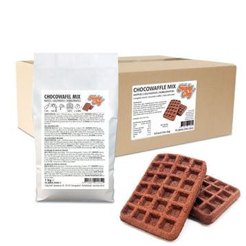 Chocolade wafelmix 10x 1kg, Ophalen of Verzenden, Brood en Banket