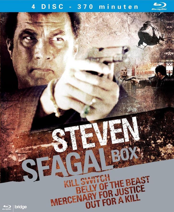 blu-ray box - Steven Seagal Actors - Steven Seagal Actors, Cd's en Dvd's, Blu-ray, Zo goed als nieuw, Verzenden