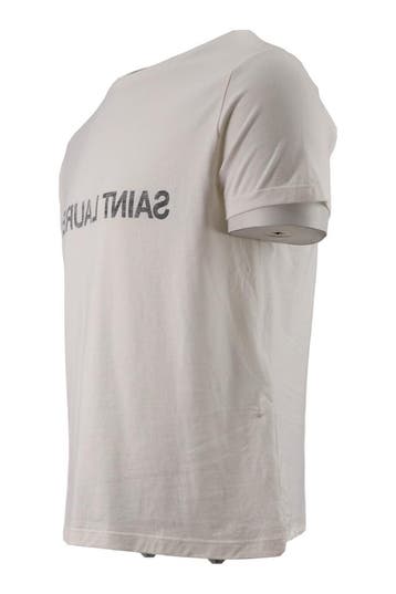 Saint Laurent T-shirt in maat M Wit, Verzenden, Zo goed als nieuw, Wit, Saint Laurent