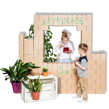 Gigi Bloks stevige blokken set G-1 - 100 stuks - XXL, Kinderen en Baby's, Verzenden, Nieuw