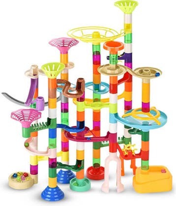 JUST23 Knikkerbaan Ultimate Set - Marble Run - 150, Ophalen of Verzenden, Zo goed als nieuw