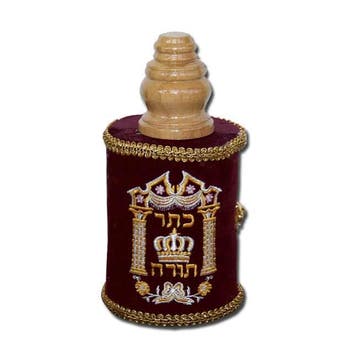 Torah Rol, Sefardische Torah rol extra luxe door de prac..., Boeken, Nieuw