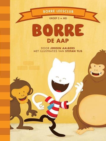 Borre de aap (groep 2) - Getekend eerste pagina, Verzenden, Nieuw