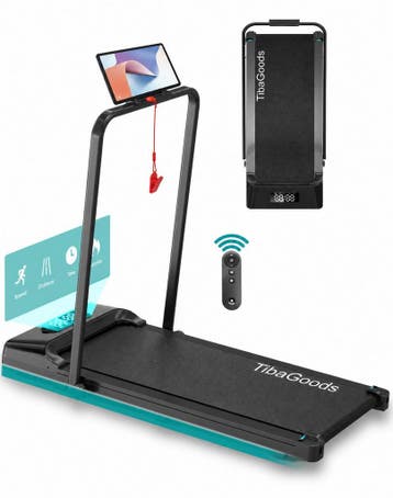 TibaGoods Loopband Inklapbaar 1 t/m 8 km/h - Hardloopband -, Ophalen of Verzenden, Zo goed als nieuw