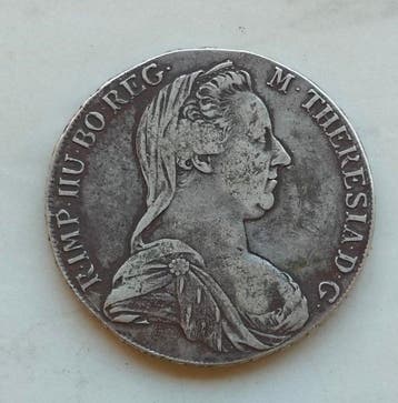 Oostenrijk. Maria-Theresia. Thaler (taler) 1780 / H 19a, Postzegels en Munten, Munten | Europa | Niet-Euromunten