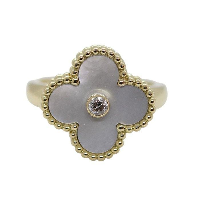 Van Cleef & Arpels - Ring - Vintage Alhambra - 18 karaat, Sieraden, Tassen en Uiterlijk, Ringen