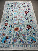 Suzane Rug - Kelim - 215 cm - 135 cm - Bank, Tafel, Muur,, Huis en Inrichting, Nieuw