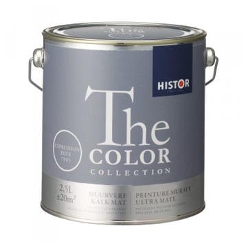 Histor The Color Collection Zijdemat - Expression Blue 75..., Nieuw, Ophalen of Verzenden, Verf, 5 tot 10 liter
