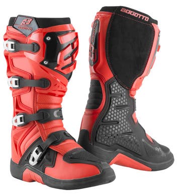 Bogotto MX-6 Rood Zwart Crosslaarzen, Motoren, Kleding | Motorkleding, Laarzen, Nieuw met kaartje, Bogotto, Heren