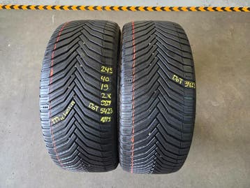 245/40/19 98Y MICHELIN 4 SEIZOENSBANDEN 6,3MM PROFIEL 2X, Auto-onderdelen, Banden en Velgen, All Season, Band(en), Personenwagen