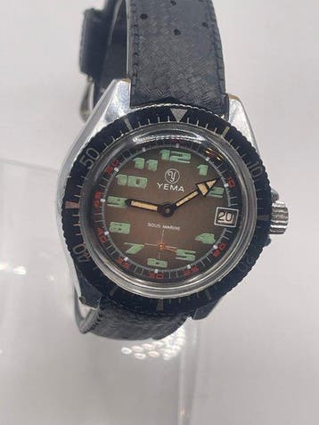 Yema - Sous Marine - Zonder minimumprijs - Heren - 1970-1979, Nieuw