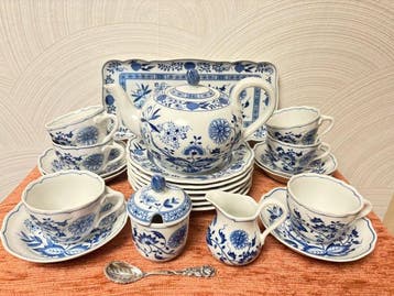 Hutschenreuther - Koffie- en theeservies - Ui-motief,