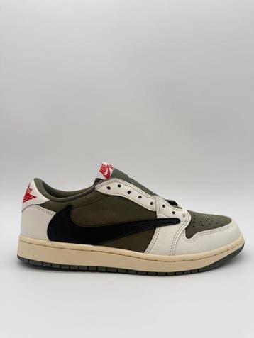 Air Jordan - Jordan 1 Travis Scott Med. Olive - Sneakers -, Nieuw