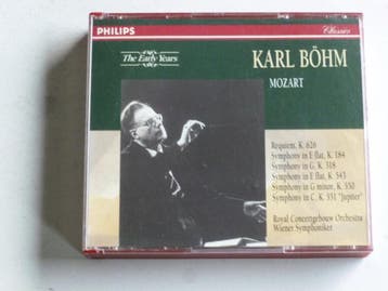 Mozart - Requiem, Symphony / Karl Böhm conducts (2 CD), Ophalen of Verzenden, Zo goed als nieuw