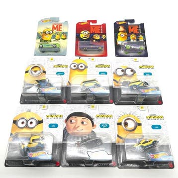 Hot Wheels 1:64 - Modelauto (9) - Hot Wheels Minions /, Nieuw