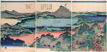 Utagawa Kuniteru – De Grote Slag bij Oku-Aizu: Ashina
