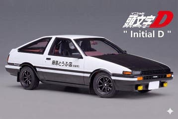 AutoArt - Speelgoedauto Toyota Sprinter Trueno (AE86), Nieuw