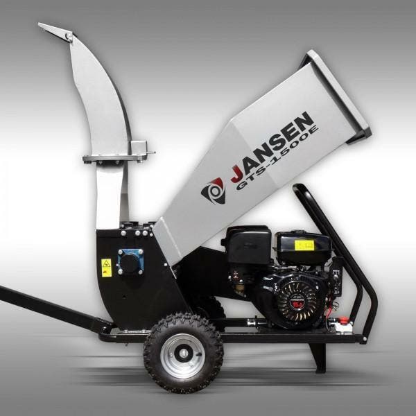 Takken versnipperaar, takken hakselaar Jansen GTS-1500E,, Zakelijke goederen, Machines en Bouw | Tuin, Park en Bosbouw, Hakselaar