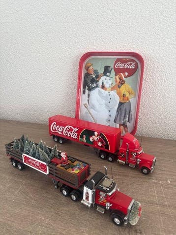 Kerstdecoratie (3) - Metaal - Coca-Cola kerstverzamelin, Nieuw