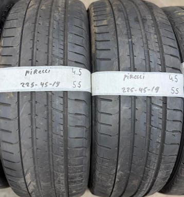 2x225-45-19 Pirelli Zomer 2x4.5m €55 Per Band 225 45 19, Gebruikt, Band(en), Personenwagen, Ophalen