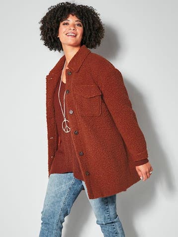 Jas in overhemdstyle Angel of Style Roest, Kleding | Dames, Jassen | Zomer, Verzenden, Nieuw