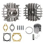 Puch Monza 74cc 47mm Airsal aluminium met cilinderkop, Fietsen en Brommers, Ophalen of Verzenden, Nieuw, Airsal