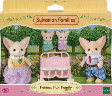 Sylvanian Families 5696 Familie woestijn vos- 4, Ophalen of Verzenden, Zo goed als nieuw