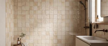 Wandtegel Oud Beige 10x10cm (Muurtegels, Afbouwmaterialen), Nieuw, Minder dan 20 cm, 10 m² of meer, Wandtegels