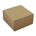 Taartdoos 15x15x8cm. Kraft 3st, Hobby en Vrije tijd, Taarten en Cupcakes maken, Verzenden, Nieuw