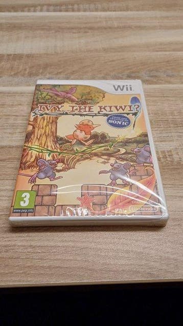 Nintendo - Wii - Ivy the Kiwi? - Videogame - In originele, Nieuw