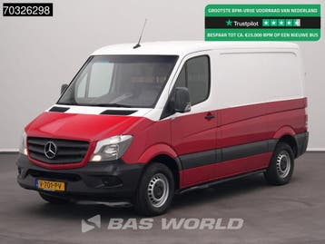 Zakelijke Lease |  Mercedes-Benz Sprinter 214 CDI L1H1 Trekh, Stof, Gebruikt, Euro 6, Wit