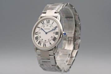 Cartier - Ronde Solo - Zonder minimumprijs - 3603 - Heren -, Nieuw